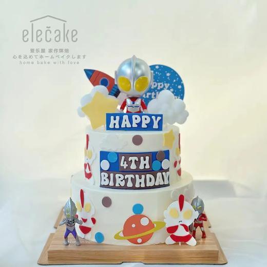 浩瀚宇宙奥特曼蛋糕 商品图0