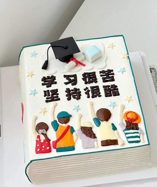 学习很苦，坚持很酷（手工写字，实物为准） 商品图0