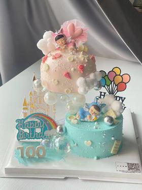 悬浮双子蛋糕（提前24小时预订）