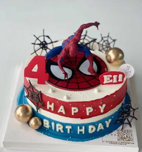 蛛蛛侠蛋糕（下单现做，根据排单3小时左右）