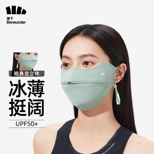 蕉下新款冰薄系列叠阔护眼角防晒口罩 商品图5