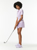 GOLDBERGH - Cassia Short Sleeve Top - Lilac - 戈德堡 - 女装 - Polo衫 - 丁香紫 商品缩略图3
