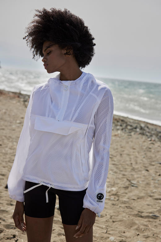 GOLDBERGH - Avic Anorak - White - 戈德堡 - 女装 - 半拉链卫衣 - 白色 商品图6