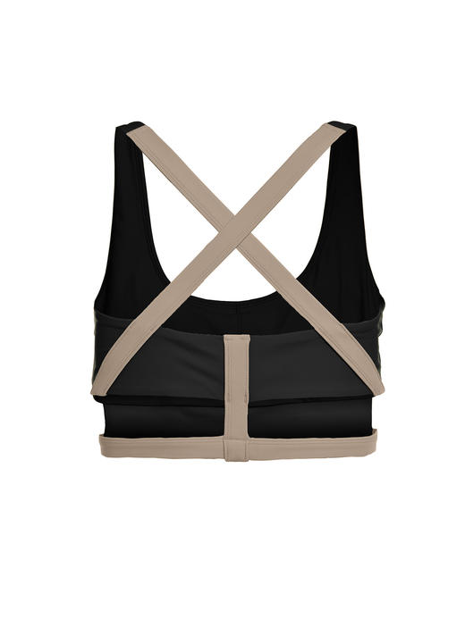 GOLDBERGH- Atlantic Swim Bra - Black - 戈德堡 - 女装 - 泳装 - 黑色 商品图1