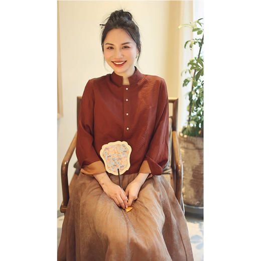 发布会（立领短款衬衫23710118-佛赤 ） 商品图1