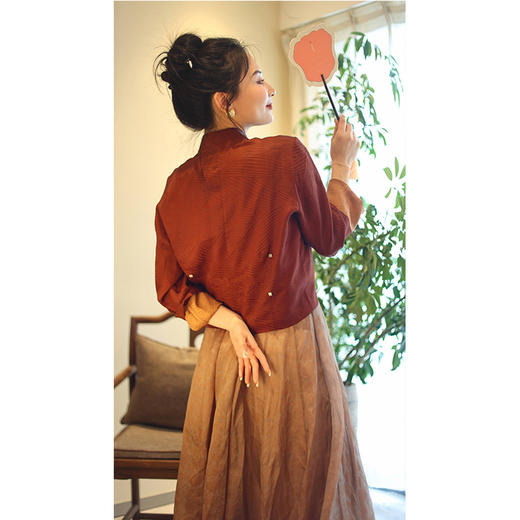 发布会（立领短款衬衫23710118-佛赤 ） 商品图0