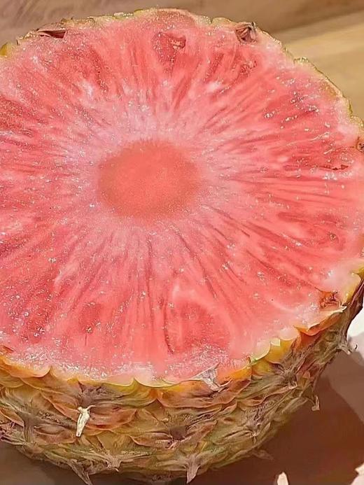 【进口专区】哥斯达黎加 粉菠萝 一盒一果独立包装单个1500克以上 商品图2