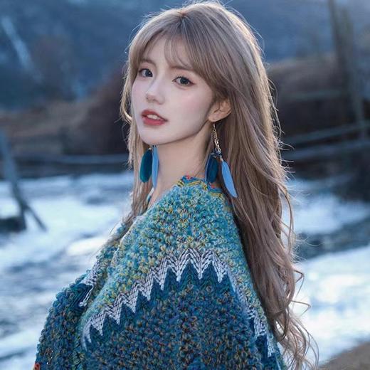 【满满温柔感】氛围感民族风软糯披肩，旅行出片神器【234-7】 商品图6