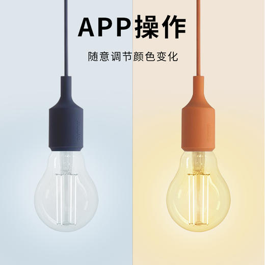 Lenovo 联想智能灯泡 复古情怀LED钨丝造型灯泡  联想或涂鸦 APP控制 高端品质 商品图6