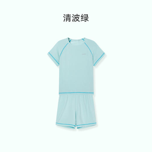 ibaby×outlast太空科技恒温 莫代尔短袖家居服套装 睡衣春秋夏季薄款 商品图4