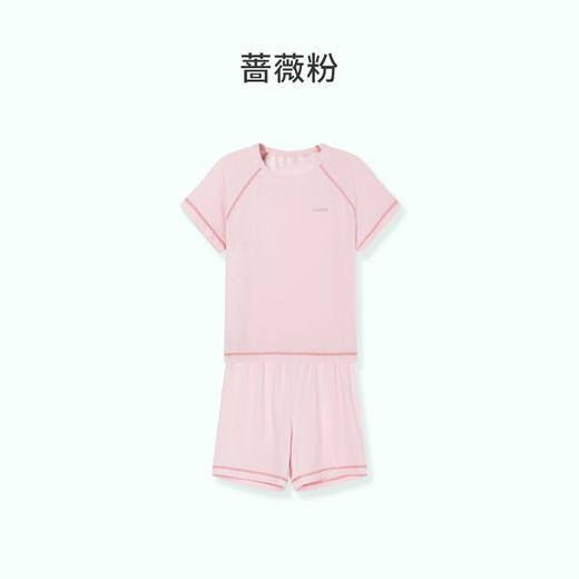 ibaby×outlast太空科技恒温 莫代尔短袖家居服套装 睡衣春秋夏季薄款 商品图3