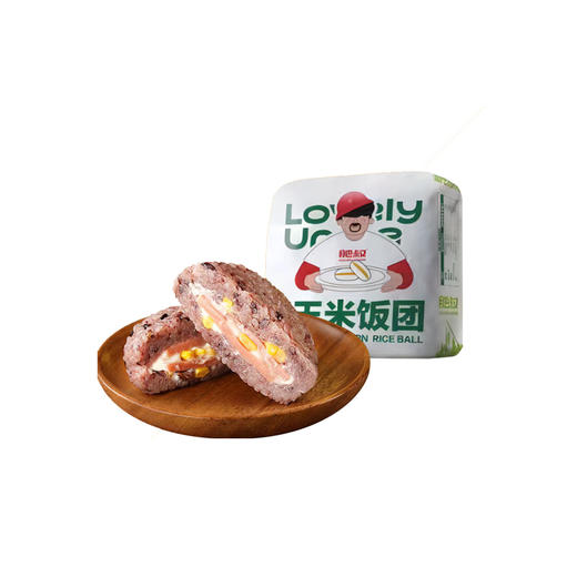 健身人士专爱！三文治玉米味饭团 肥叔速食网红新品杂粮糯米米饭135g/个米饭充饥抗饿 商品图1