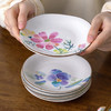 日本进口和蓝花语5入中盘家用陶瓷餐具蛋糕点心盘菜盘 商品缩略图5