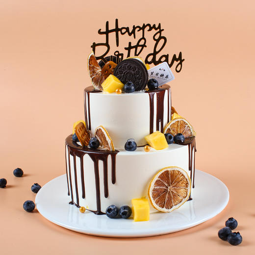 【甜蜜暴击】甜蜜气息生日双层蛋糕 6+4寸 适合6-8人  （提前6--8小时下单，18:00后下单最快第二天15:30后可到店取货，具体时间看门店而定。） 商品图0