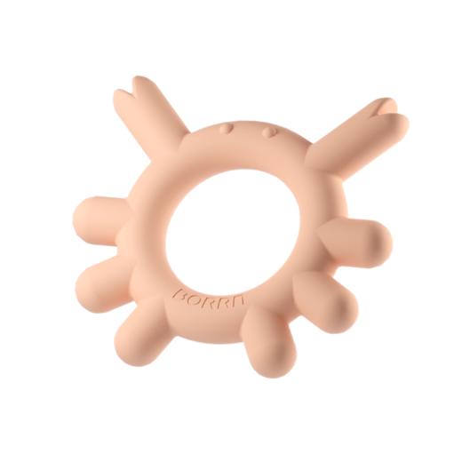 BORRN宝宝牙胶婴儿磨牙棒可水煮食品级硅胶牙咬胶玩具 商品图1