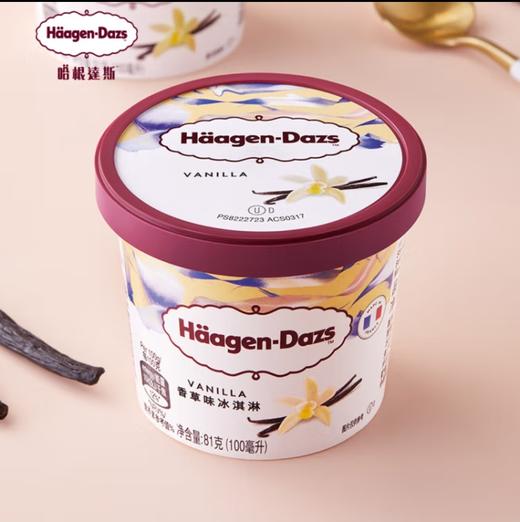 哈根达斯香草味冰淇淋81g 商品图0