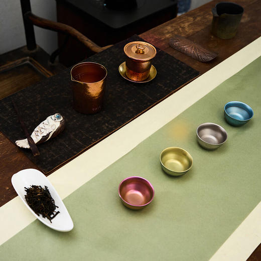 TAIC太可纯钛功夫茶具套装家用简约现代花茶壶过滤红茶泡茶器茶杯茶具 商品图2