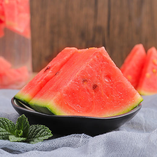 京东到家【山东·潍坊】2K手撕西瓜 新鲜水果当季2-4斤2k手撕西瓜薄皮整箱脆甜多汁红瓤包邮 商品图3