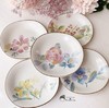 日本进口和蓝花语5入中盘家用陶瓷餐具蛋糕点心盘菜盘 商品缩略图4