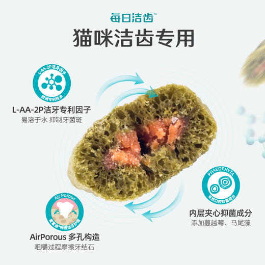 麦富迪磨牙猫咪零食洁齿粒 商品图4