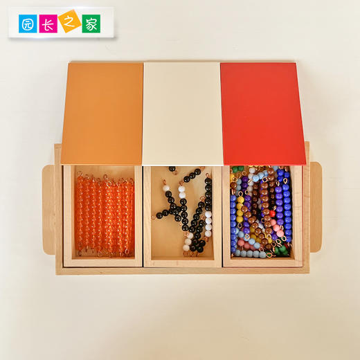 蒙氏数学教具加法蛇减法蛇蒙台蒙特梭利接龙减龙游戏专业版早教具 商品图2