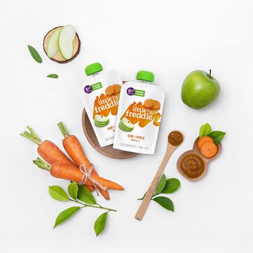 小皮 胡萝卜苹果泥100g 商品图0