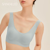 【HiGo精品专享】SANGLUO桑蚕丝无尺码文胸背心式无钢圈凉感内衣固定胸罩可拆卸胸罩两种选择 商品缩略图1