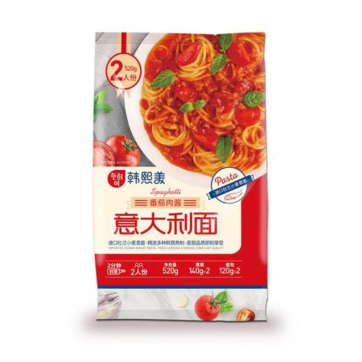 韩熙美番茄肉酱意大利面520g/袋 商品图1