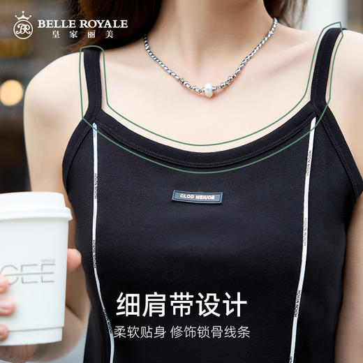 吊带运动背心女新款夏季薄款修身内搭外穿女大码无袖打底衫DD1672 商品图2