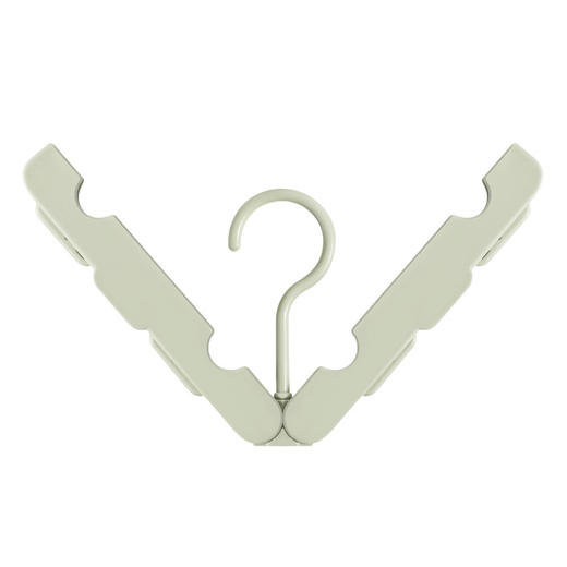 北欧风便携旅行折叠衣架多功能魔术晒衣架50g/个（颜色随机） 商品图4