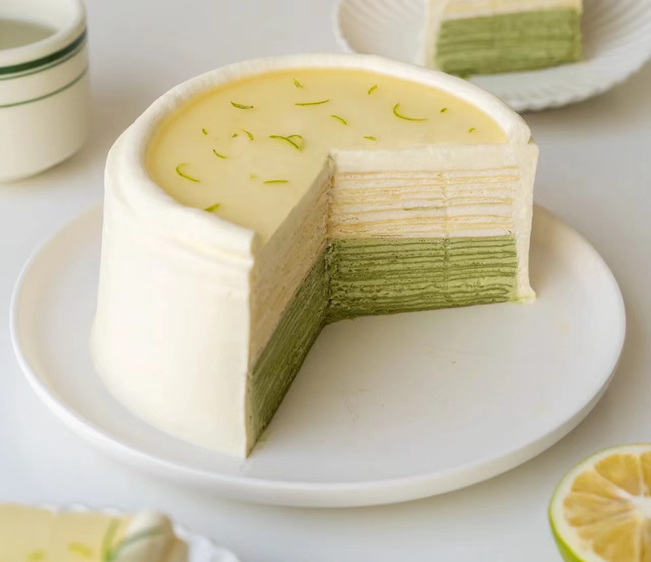 日本柚子抹茶千层 / 5英寸起订，多尺寸可选