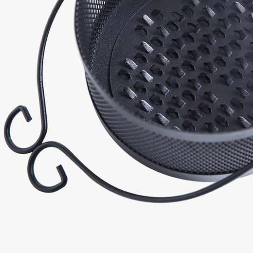 铁艺蚊香盒户外防火带盖可挂香炉多功能镂空蚊香盘1个 商品图3