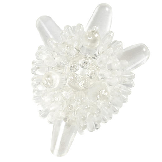 严选 透明实心洗衣球洗衣服清洁球魔力摩擦柔软洗护球1个 商品图4