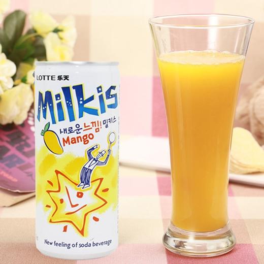 韩国乐天碳酸饮料系列250ml 牛奶味/草莓味/芒果味爽口碳酸口感 020046/020074-7 商品图3