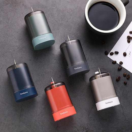 牙签盒自动弹出家用北欧ins按压式高档餐厅牙签桶 商品图1