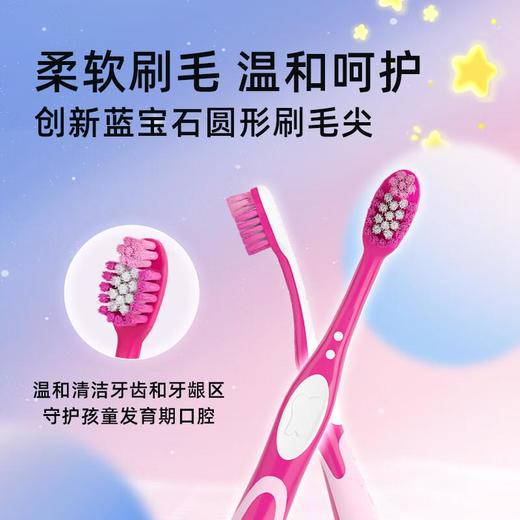 斯普雷特健齿护龈儿童牙刷（ 2-8岁）颜色随机发货 商品图2