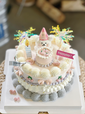 甜心小熊 · 奶油蛋糕