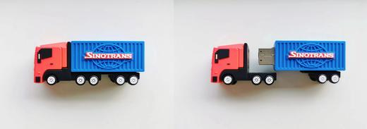 外运人必备！小运仓定制U盘  64G容量 （w） 商品图3