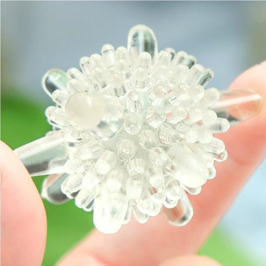 严选 透明实心洗衣球洗衣服清洁球魔力摩擦柔软洗护球1个 商品图3