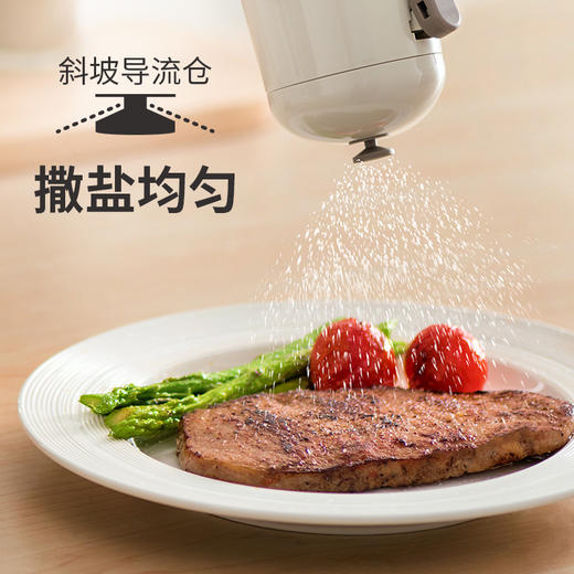 自主设计定量盐罐调料盒玻璃厨房调料罐防潮密封调味罐1个 商品图3