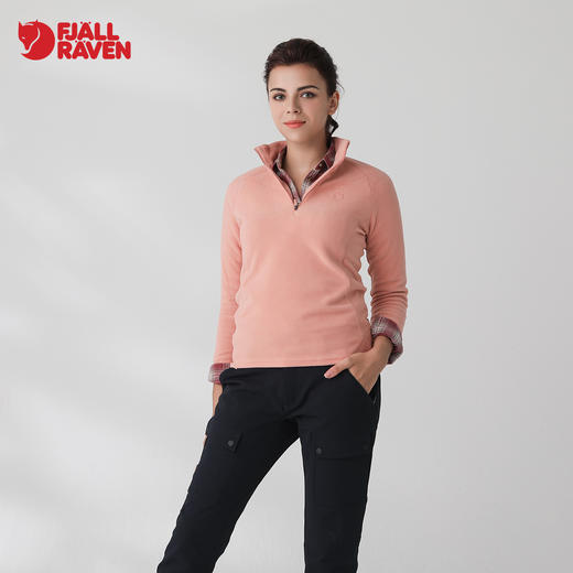 北极狐防风保暖套头卫衣简约休闲女式亲肤抓绒衣04202231 商品图3