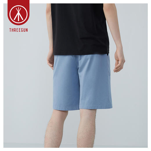 【积分兑换】Threegun三枪 【记忆棉】毛圈男士休闲短裤-61103B011 商品图8