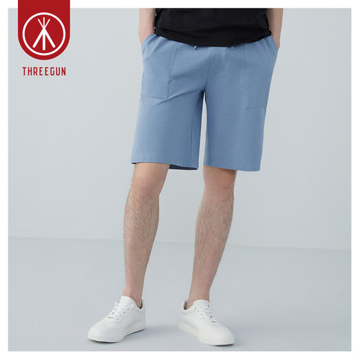 【积分兑换】Threegun三枪 【记忆棉】毛圈男士休闲短裤-61103B011 商品图9