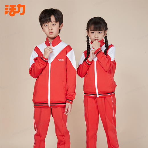 深圳实验小学红色特色服秋冬款 商品图0