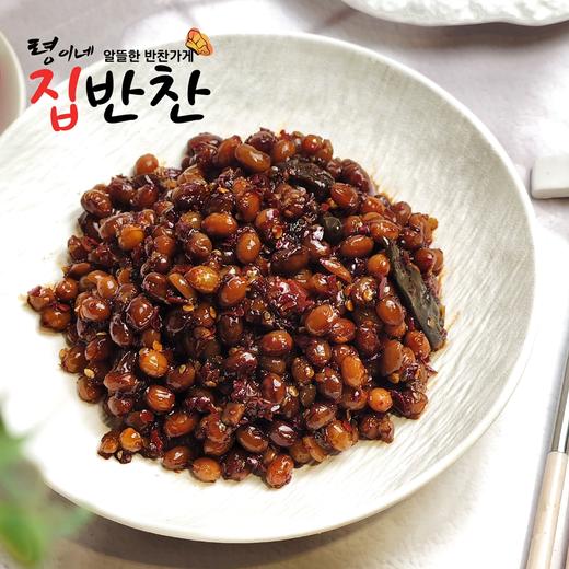玲儿小菜 酱黄豆500g 령이네반찬 콩졸임500g 商品图0
