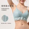 奶糖派大杯文胸桃雾bralette无钢圈三角杯可外穿美背蕾丝内衣女 商品缩略图4