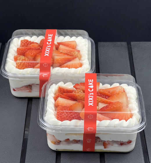 新鲜草莓盒子蛋糕（10点后陆续出） 商品图1