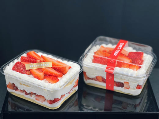 新鲜草莓盒子蛋糕（10点后陆续出） 商品图2