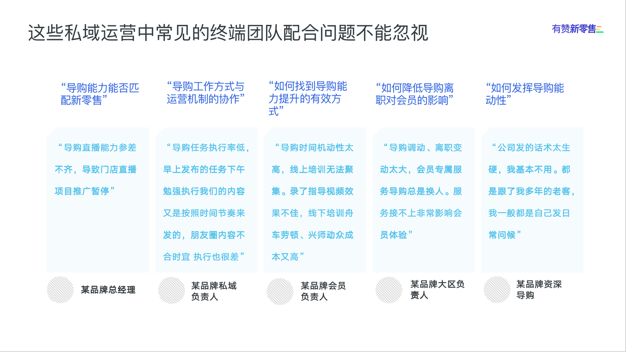 私域运营中的团队问题