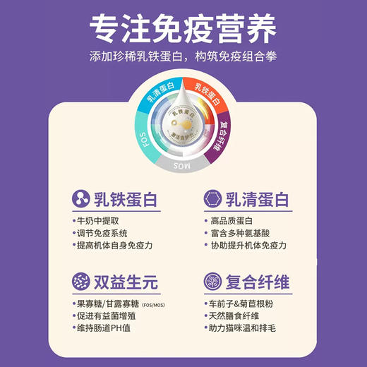 麦富迪幼猫猫粮乳铁蛋白鸡肉官方旗舰店成猫全价通用正品奶糕粮 商品图3